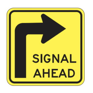 biển báo giao thông dmv signal ahead