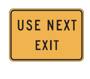 use next exit
