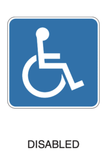 disabled person