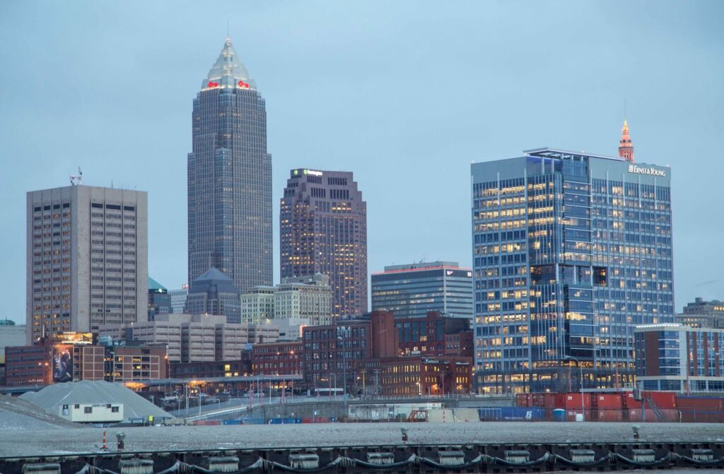 Đường chân trời thành phố Cleveland, Ohio